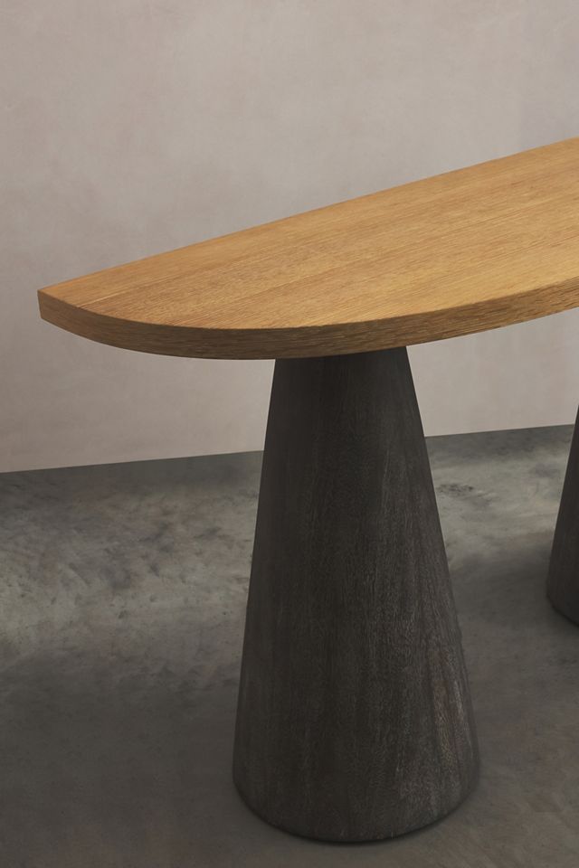 Lemieux et Cie Double Pedestal Console Table #4