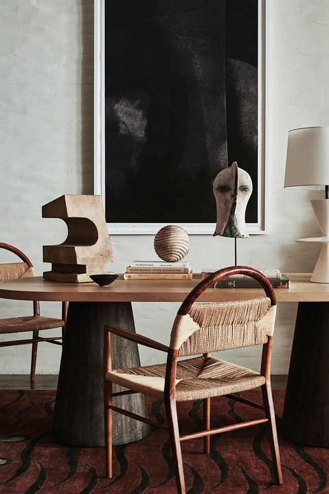 Lemieux et Cie Double Pedestal Dining Table #7
