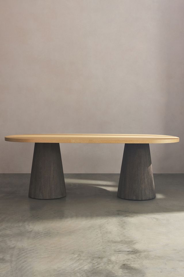 Lemieux et Cie Double Pedestal Dining Table #1