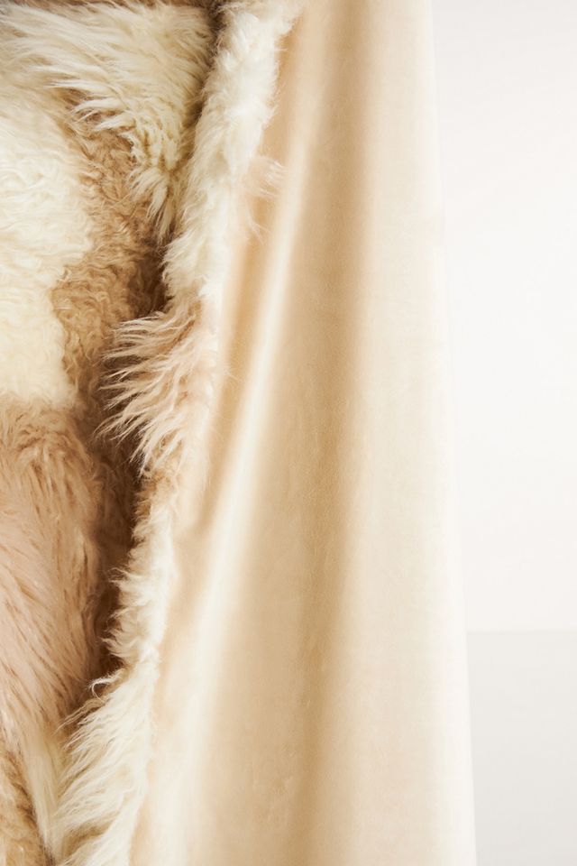 Meranda Faux Fur Throw Blanket #1