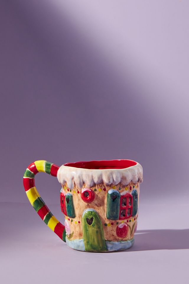 Gingerbread Mouse Christmas Mug *Made to Order