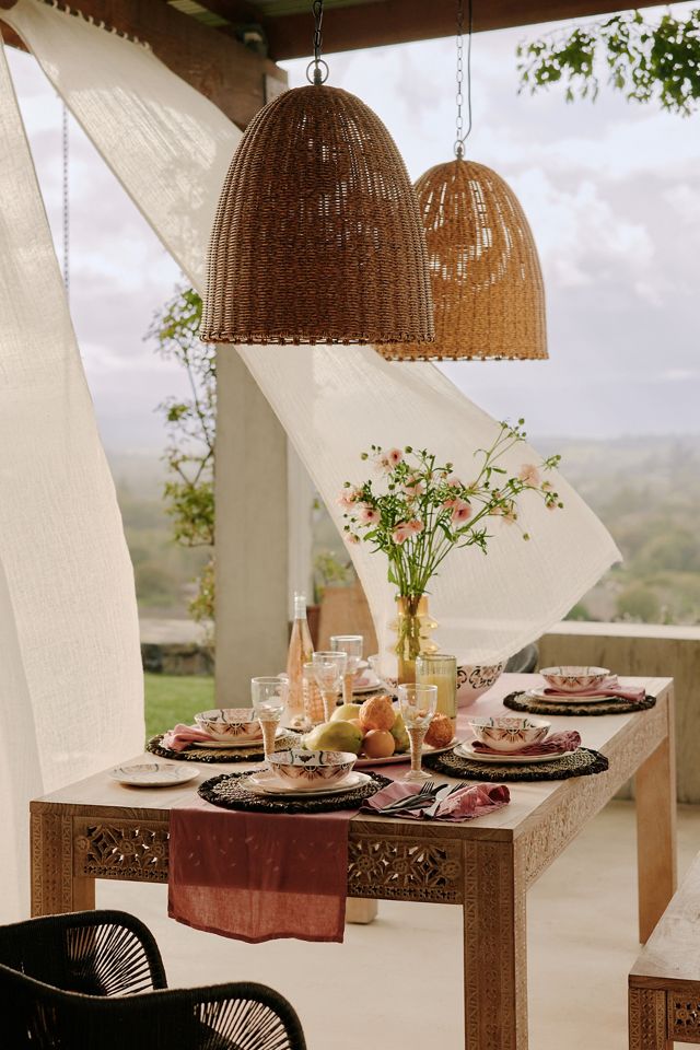 Beehive Indoor/Outdoor Pendant #1