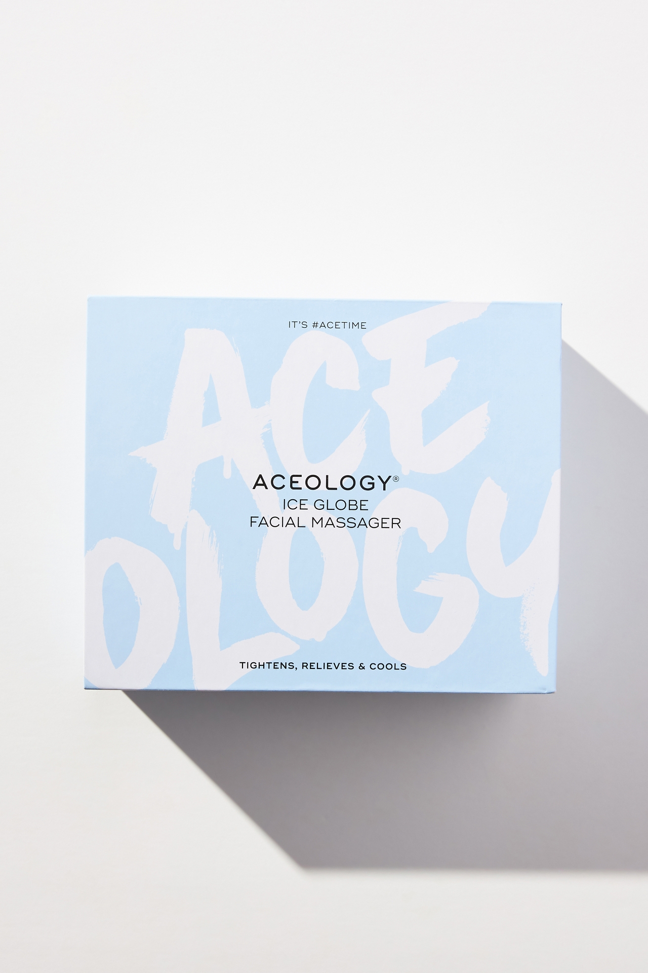 Aceology The Original Blue Ice Globe Facial Massage Tool Set