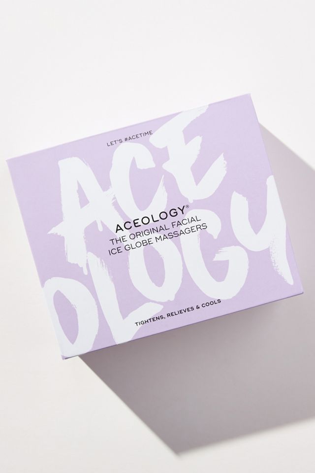 Aceology The Original Blue Ice Globe Facial Massage Tool Set #1
