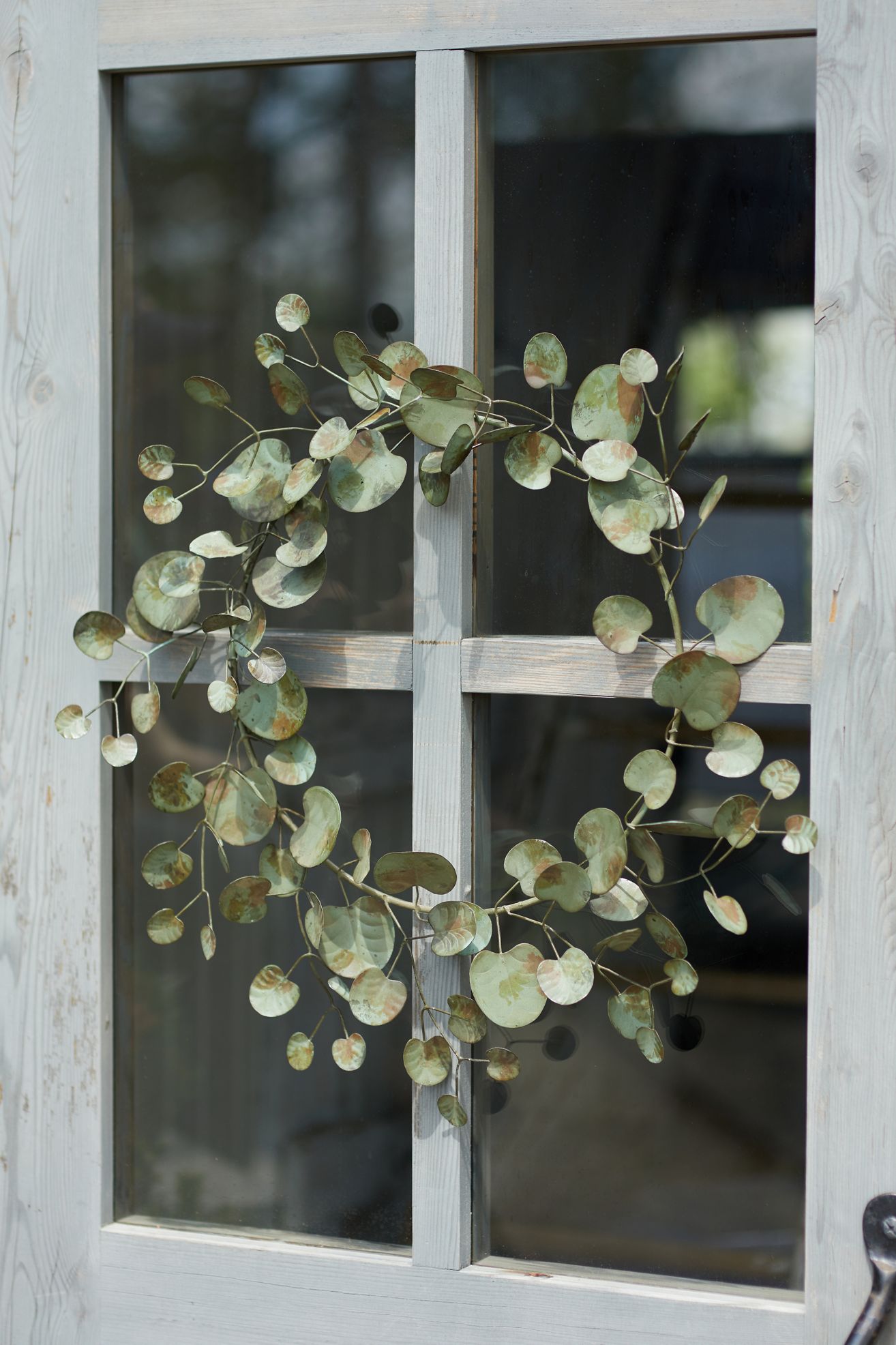 Iron Eucalyptus Wreath - Green, Standard, One Size