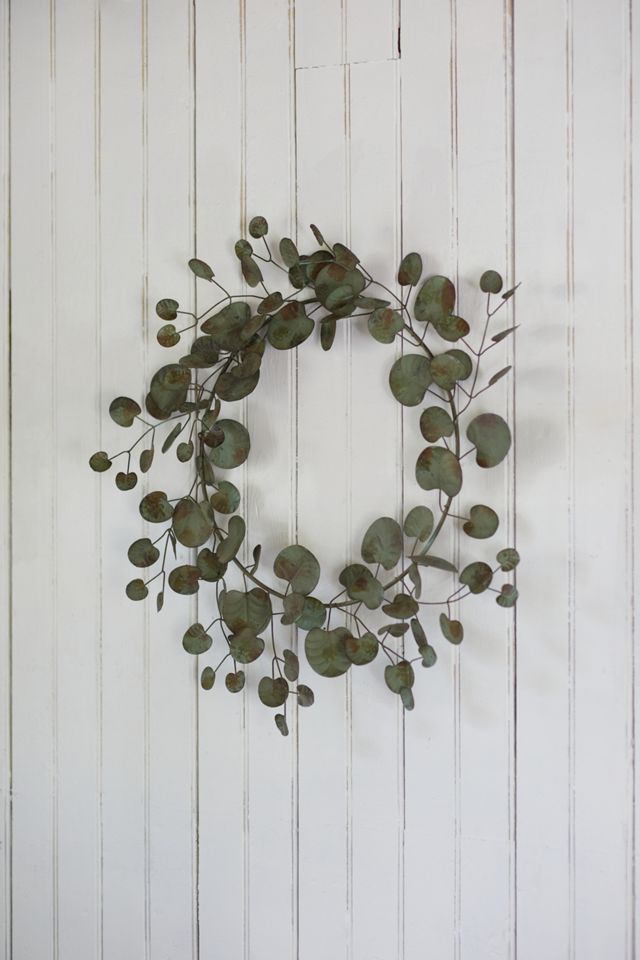 Iron Eucalyptus Wreath #1