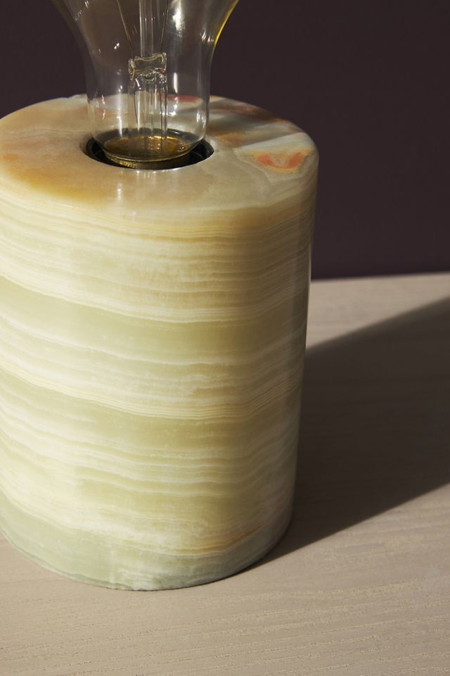 Green Onyx Accent Lamp #2