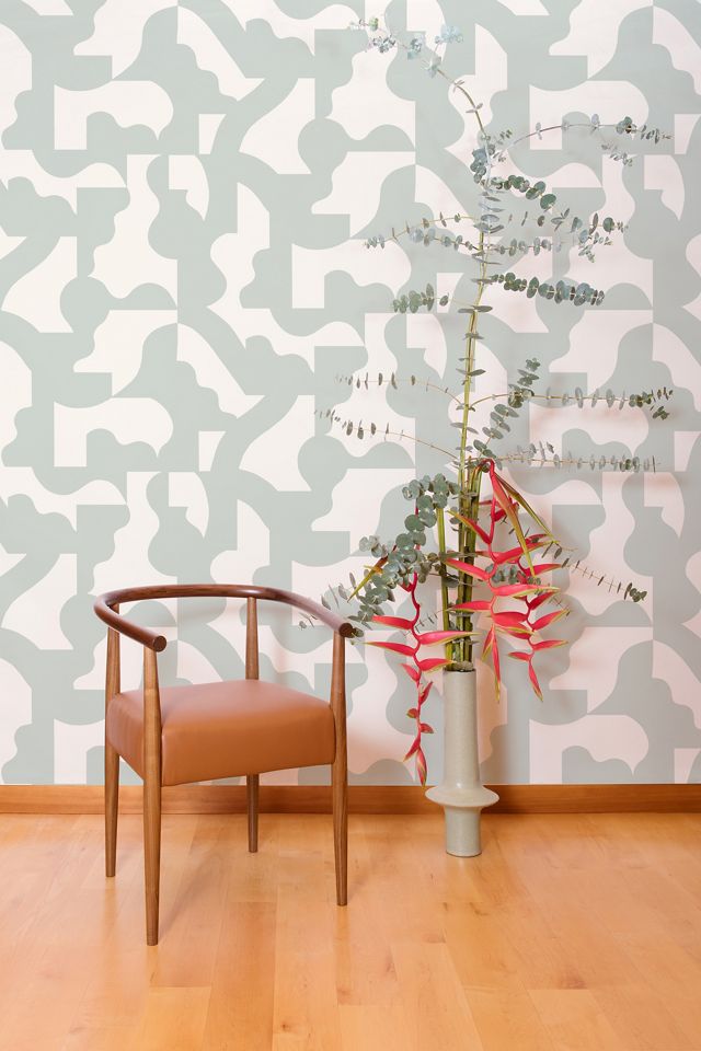 Thatcher Mixed Signals Hand Printed Wallpaper | AnthroLiving