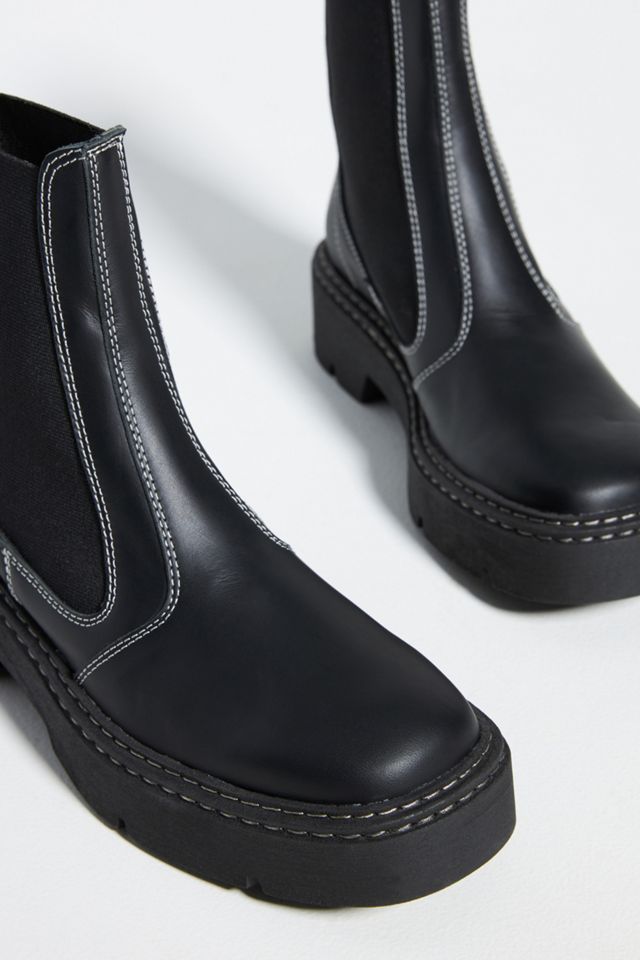 platform chelsea boots