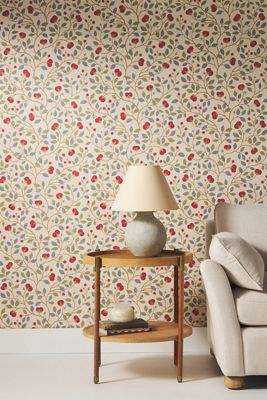 Medlar Floral Wallpaper