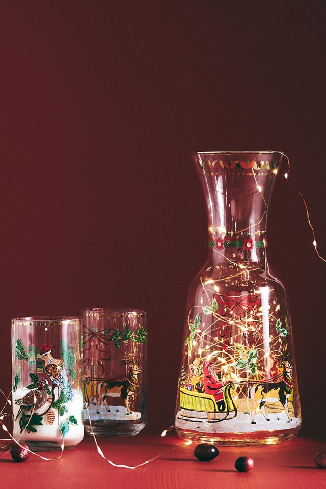 Nathalie Lete Santa's Sleigh Carafe #1