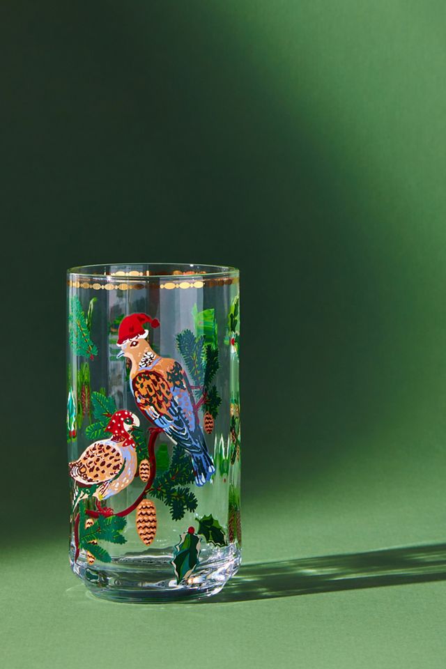 Nathalie Lete Twelve Days of Christmas Glass #1