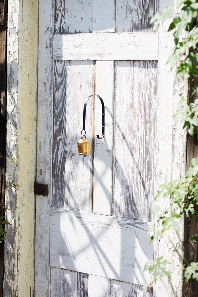 Golden Brass Wall Hanging Bells, For Decoration, Size: 8 Inch at