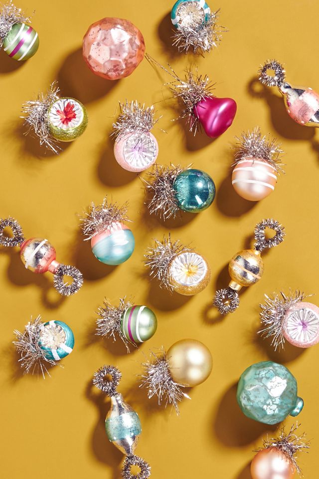 Days Of Yore Mini Ornaments, Set of 24 #1