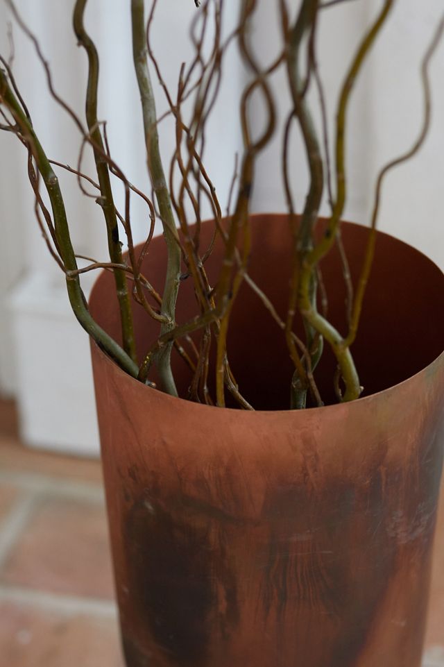 Antiqued Copper Vase, Floor #1