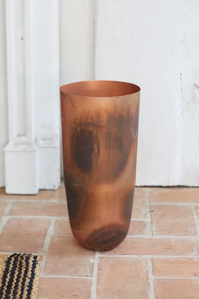 Antiqued Copper Vase, Floor #2