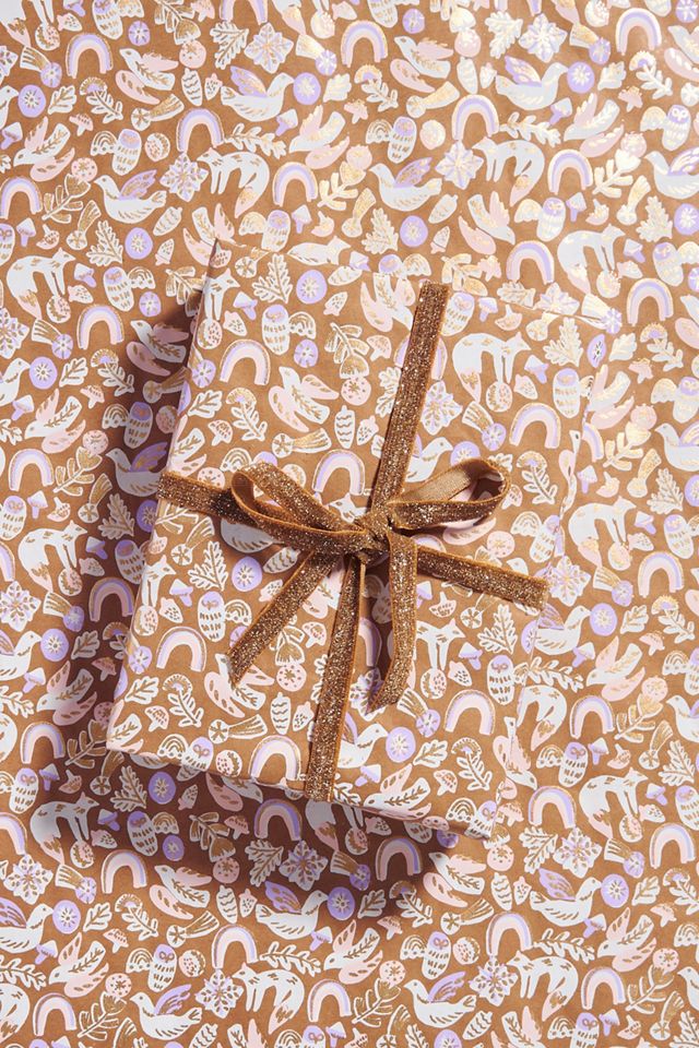 Magical Menagerie Wrapping Paper Roll Anthropologie