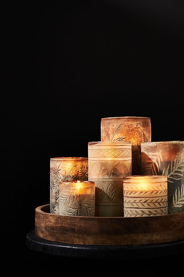 anthropologie.com | Clovis Candle Centrepiece Set