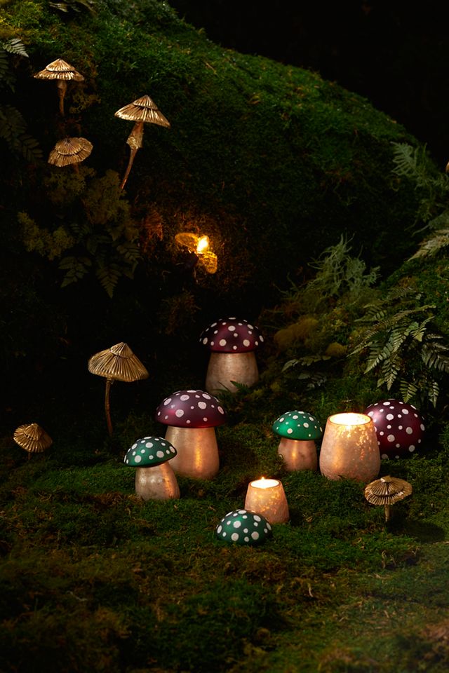 Amanita Mushroom Candle