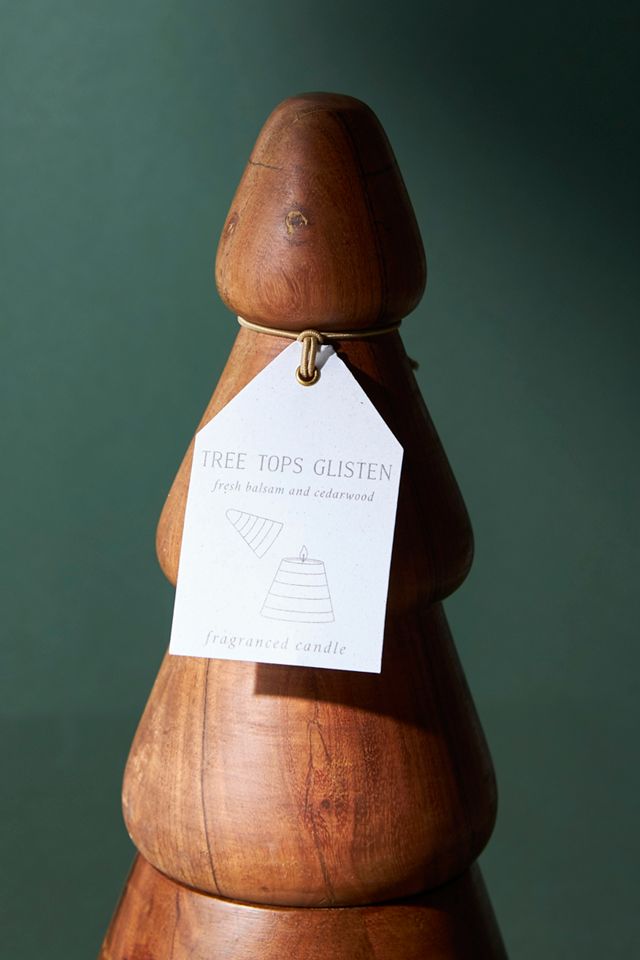 Bougie Wooden Tree #4