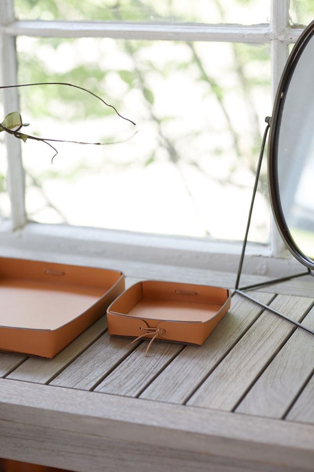 Recycled Leather Storage Tray #2