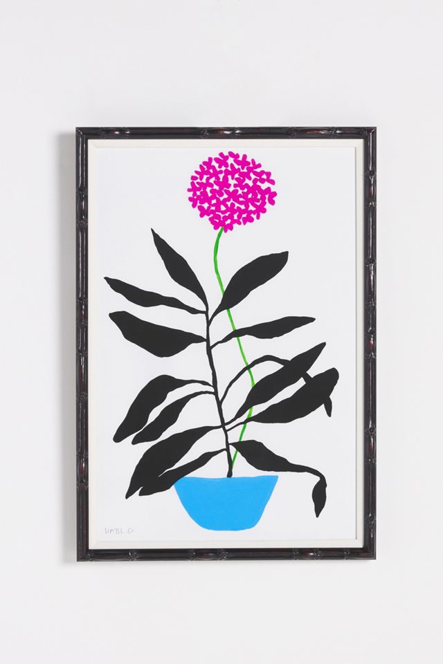 Orchids in Bowl Wall Art #1