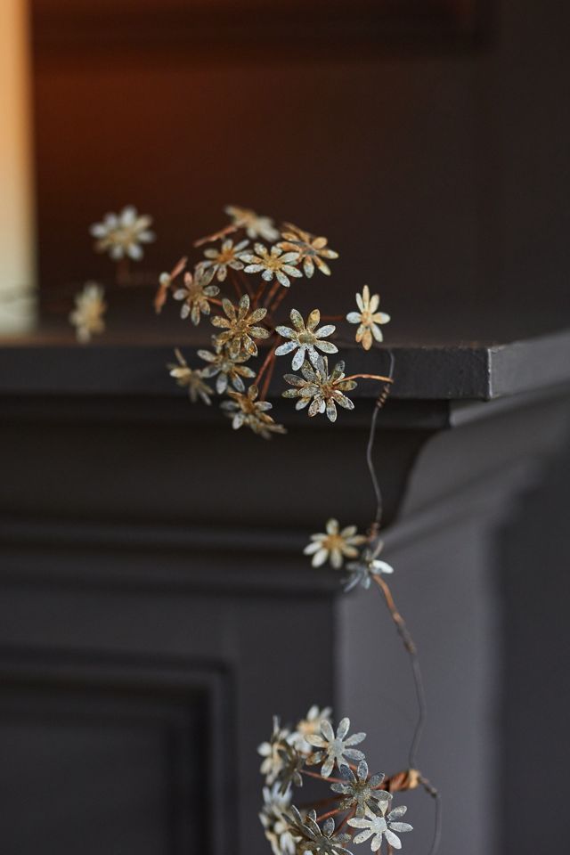 Petite Flower Iron Garland #2