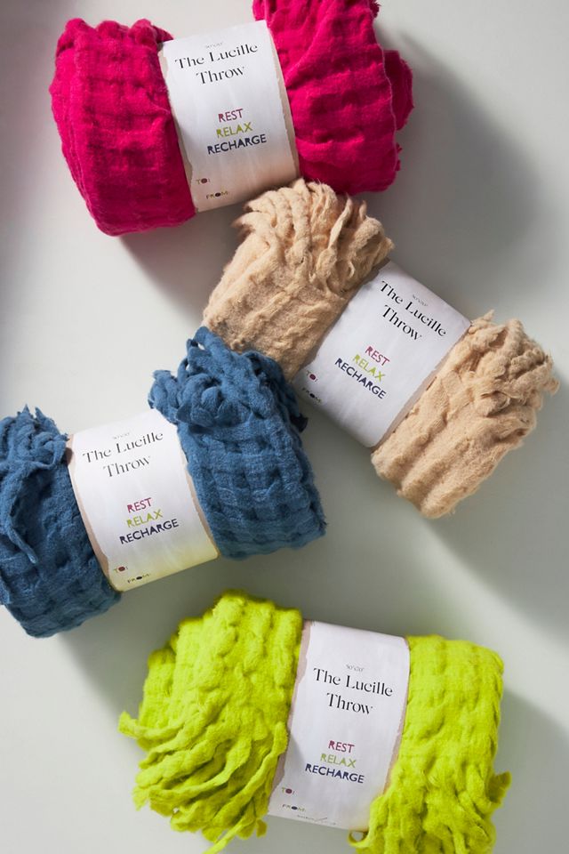 Tasseled Lucille Throw Blanket #2