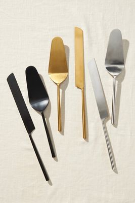 Streamlined Cake Serving Set