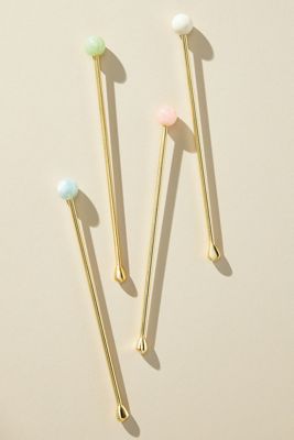 Althea Drink Stirrers, Set of 4