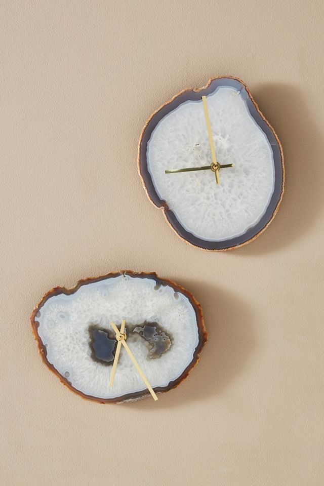 Agate Wall Clock #1