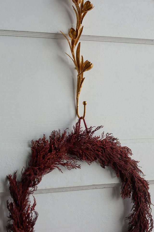 Heart Wrought Iron Wreath Holder