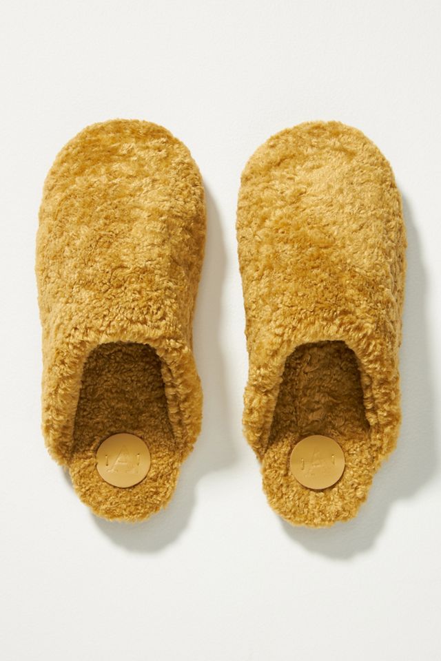 Plush Faux Fur Slippers #1