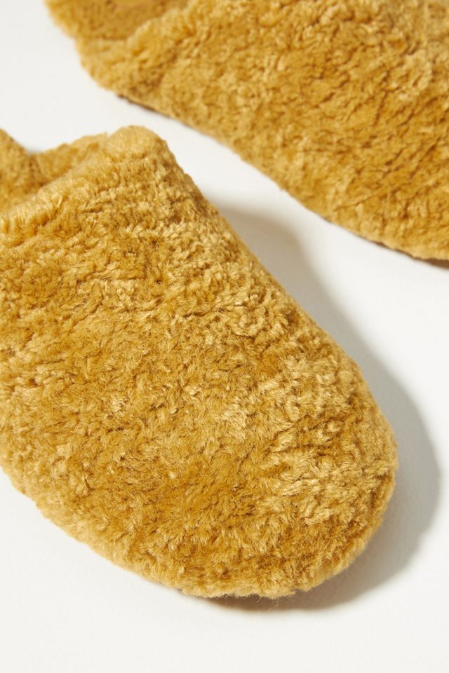 Plush Faux Fur Slippers #2
