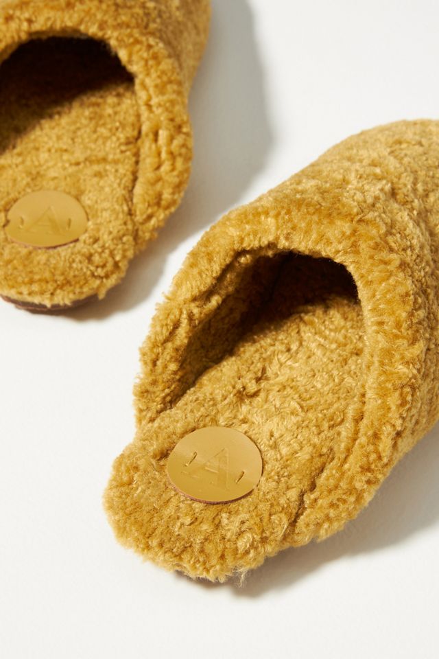Plush Faux Fur Slippers #3