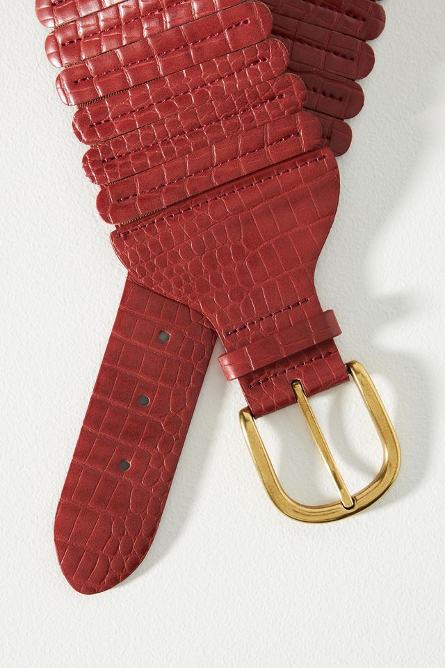 The Tabitha Stretch Corset Belt | Anthropologie display picture 2