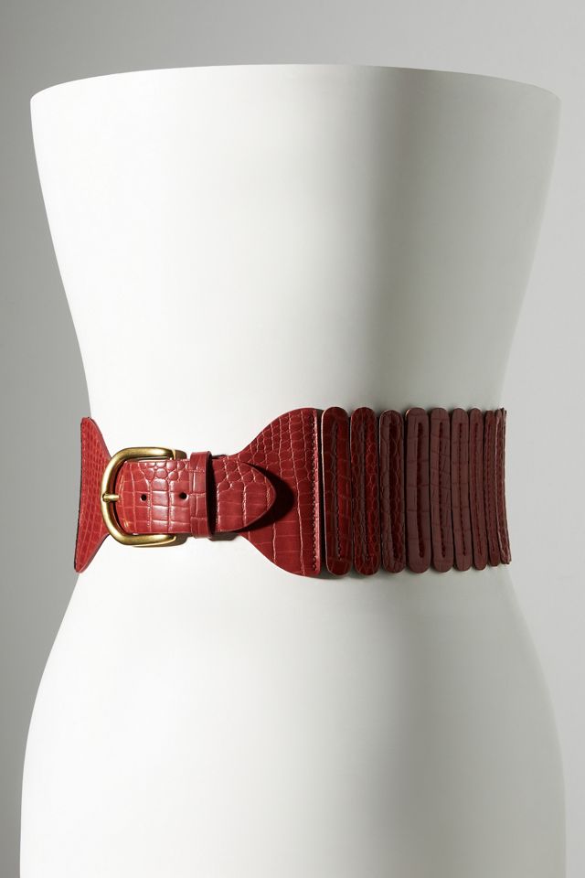 The Tabitha Stretch Corset Belt | Anthropologie display picture 3