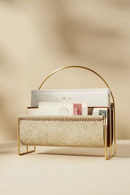 Lulu Leather Letter Sorter