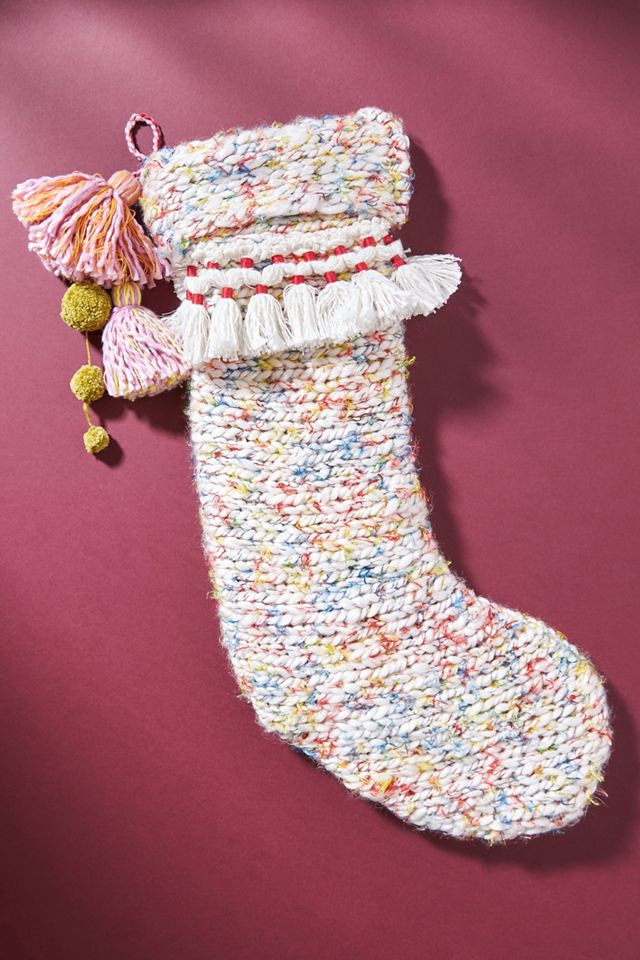 Confetti Knit Stocking #1