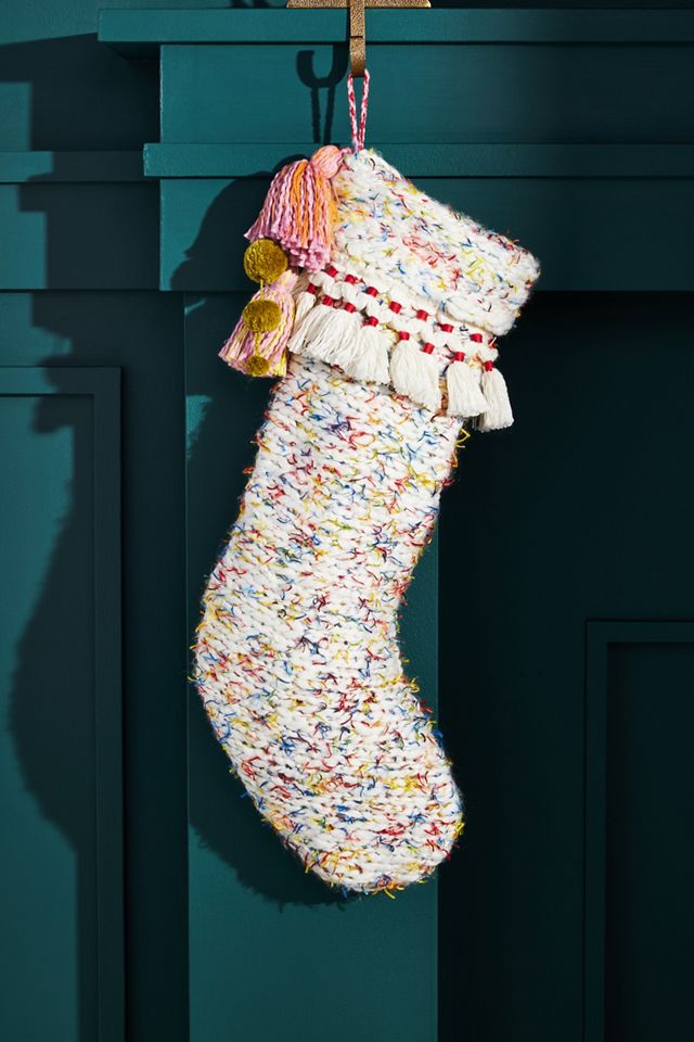 Confetti Knit Stocking #3