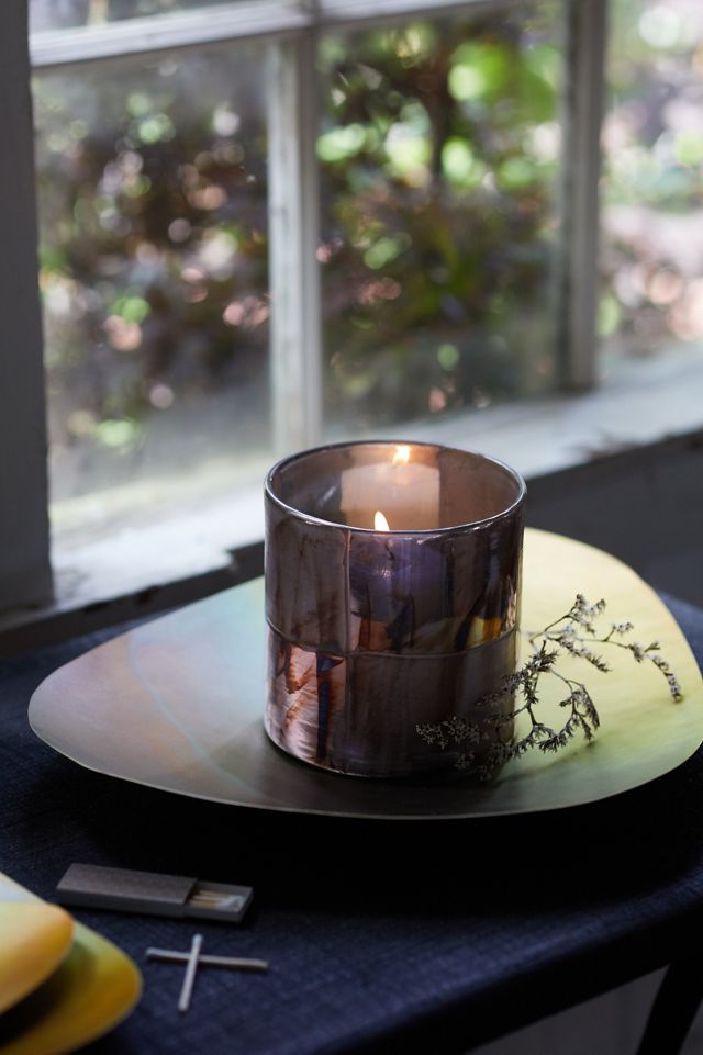 Metallic Purple Glass Hurricane #1