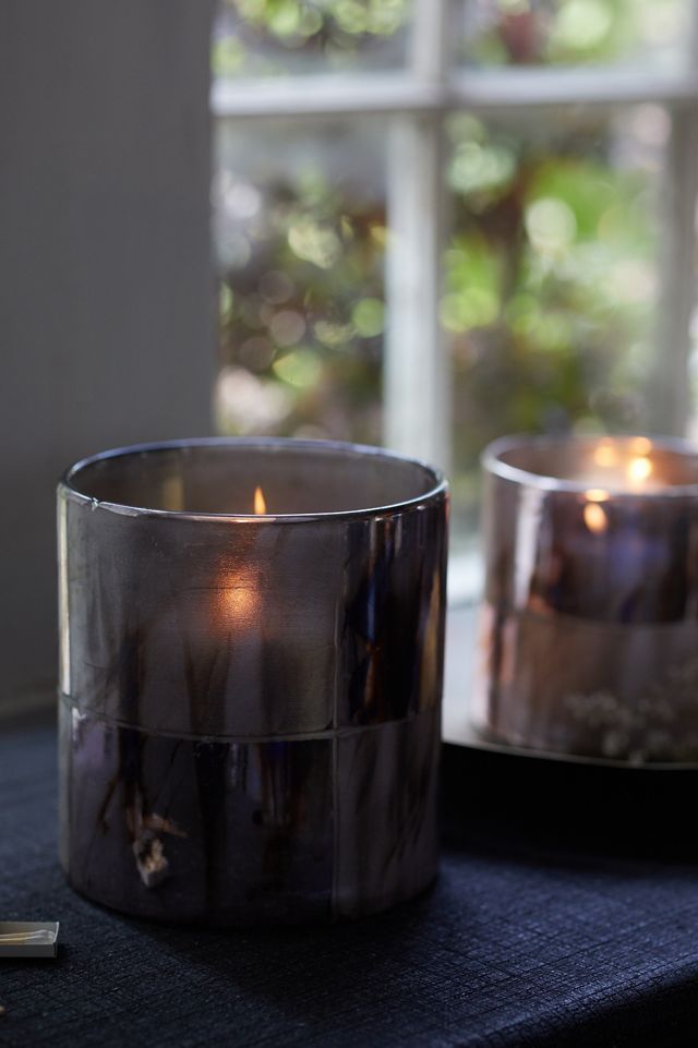 Metallic Purple Glass Hurricane #3