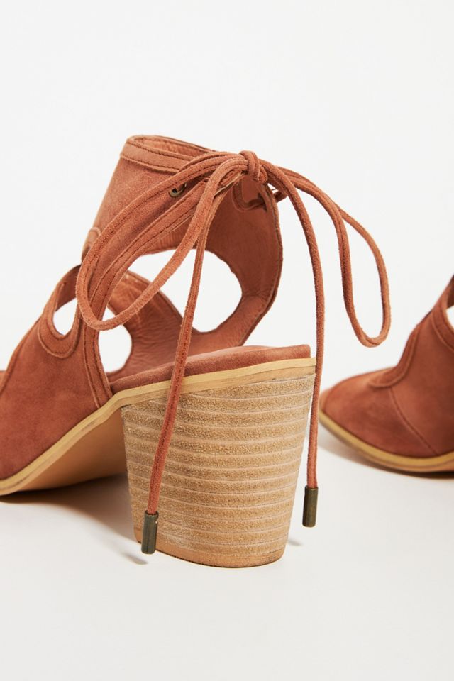 Silent D Cut-Out Heeled Sandals #3