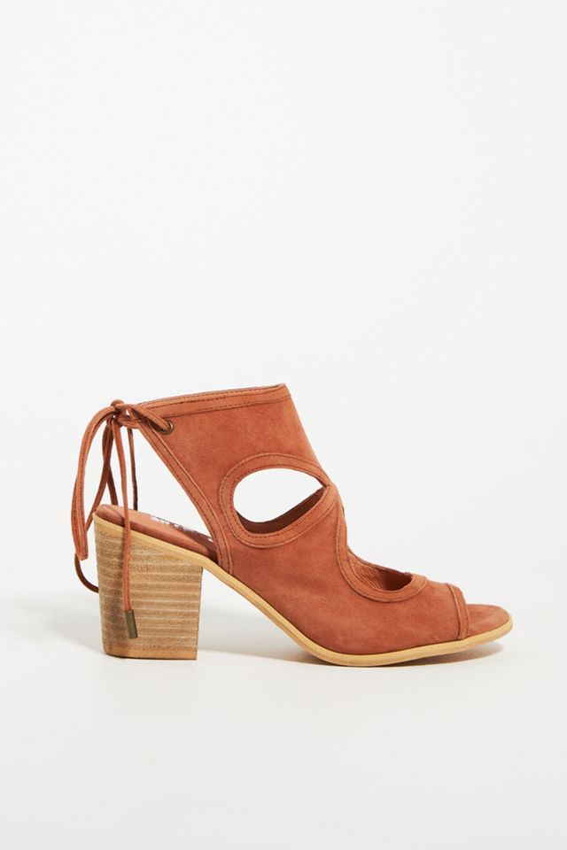 Silent D Cut-Out Heeled Sandals