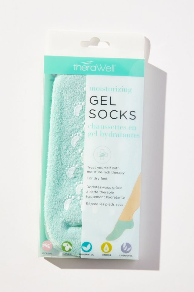 Therawell Moisturizing Gel Socks #1
