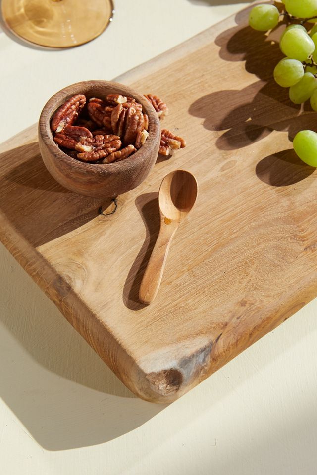 Teak Serving Board, Square #3