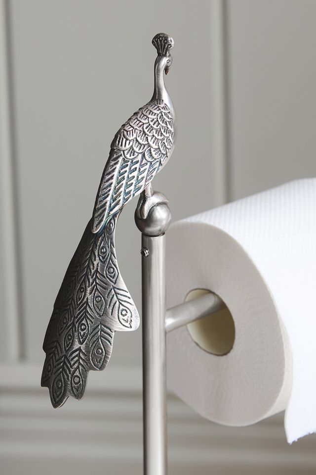 Ida Peacock Standing Toilet Paper Holder #1