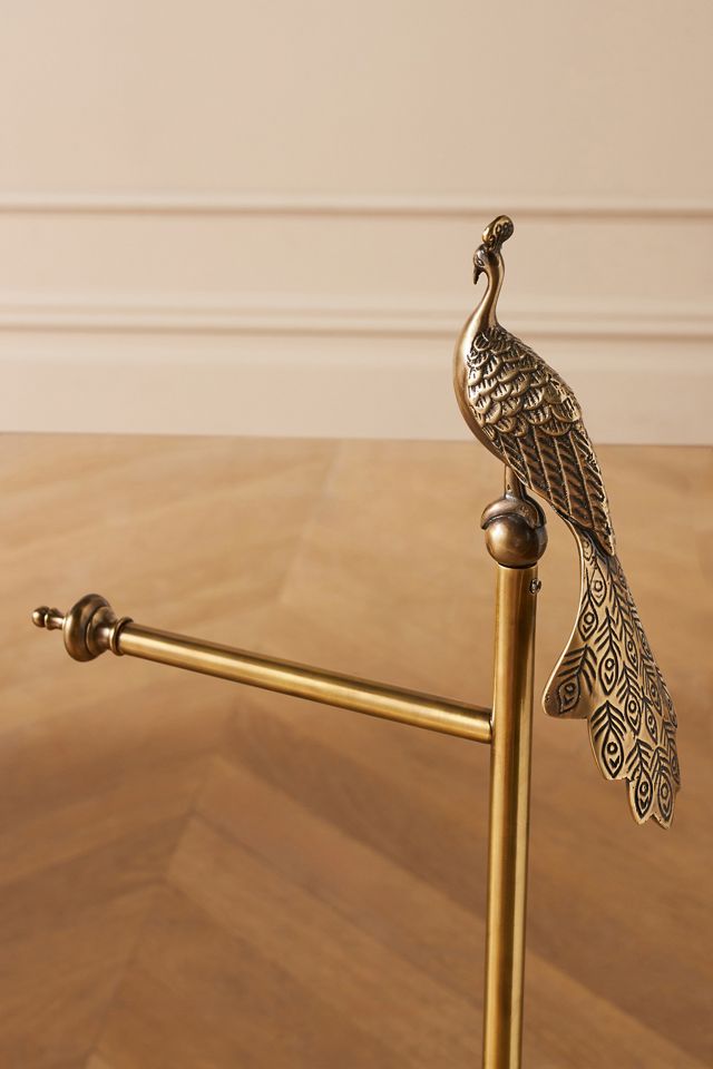 Ida Peacock Standing Toilet Paper Holder | Anthropologie