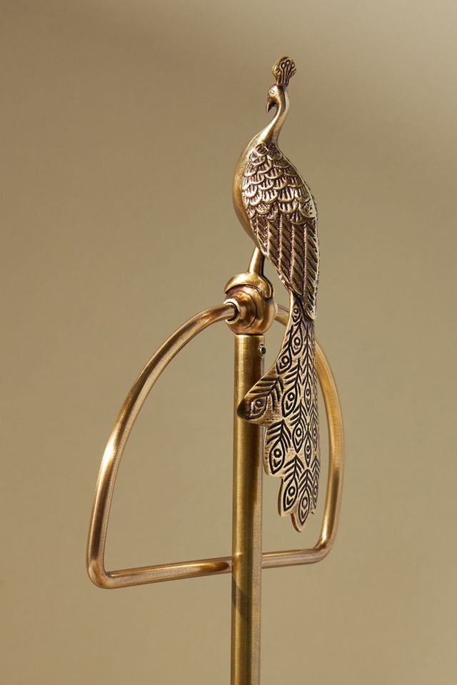 Ida Peacock Towel Stand #1