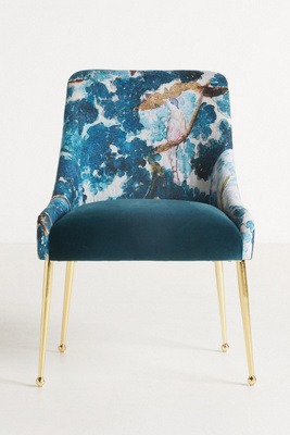 Anthropologie Judarn Elowen Chair In Blue